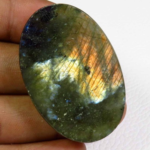 Natural Multi Flash Labradorite Gemstone 54-226Ct Mix Shape Spectrolite Cab LB-J - Picture 16 of 28