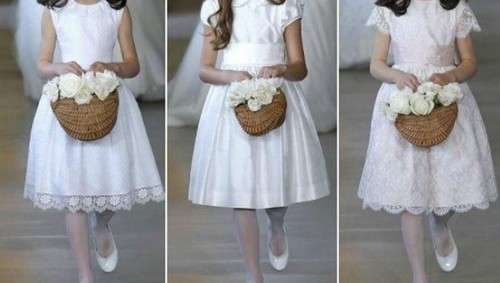 4x White Sheer Tights Girls Flower Wedding Pantyhose Party Holy Communion SMALL - Picture 3 of 11