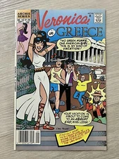 VERONICA IN GREECE #10 ARCHIE COMICS 1990 CDN PRICE NEWSSTAND VARIANT