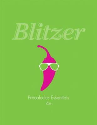 Precalculus Essentials (4th Edition) - Standalone book - Hardcover - VERY GOOD