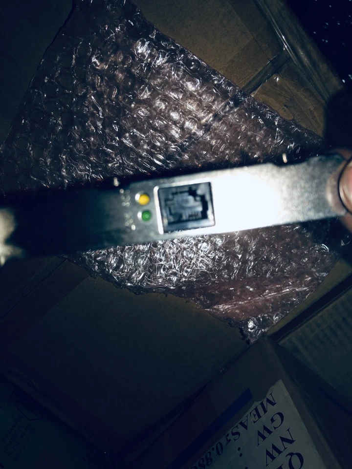 cnet ISA Network Card Cn600e plus rj 45 10 ETHERCARD DAVICOM DM9008F Vintage NEW - Image 2 of 4