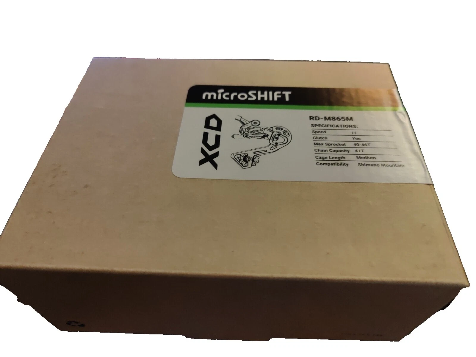 microSHIFT Bicycle Rear Derailleurs for 11 Speed