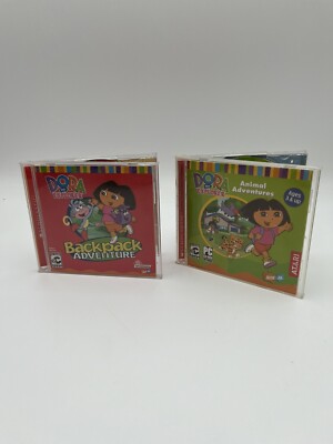 Dora the Explorer Backpack Adventure & Animal Adventures PC Game ...