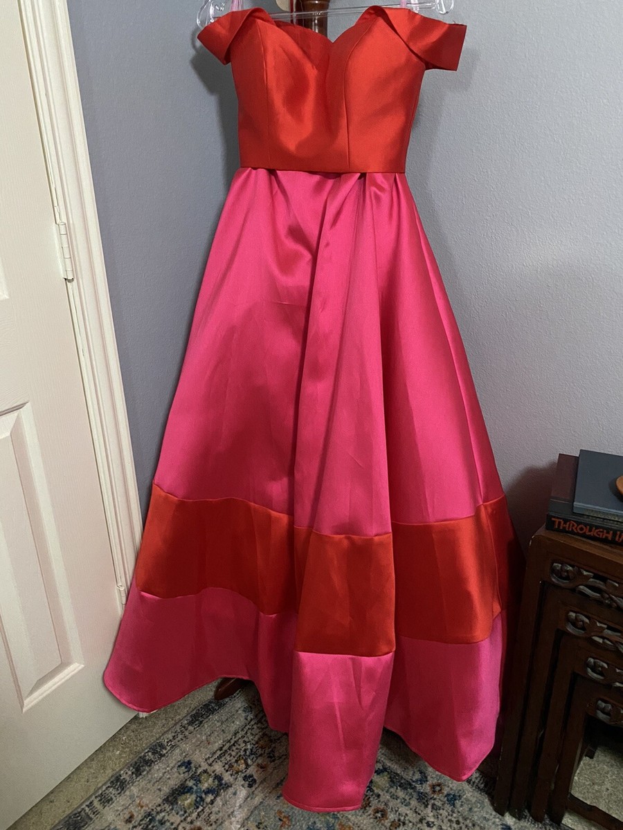alexia designs bridesmaid dresses ALEXIA Classic Satin A-Line Bridesmaid Formal Dress main image 0