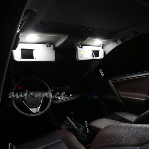 15x Xenon White LED Interior Lights Kit For 2012-2016 Toyota Camry - Picture 4 of 10