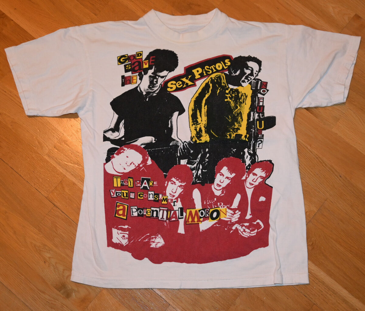 70's 80's SEX PISTOLS* rare vtg punk-rock concert tee