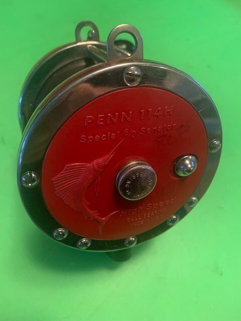 PENN SPECIAL SENATOR 114HL 6/0 TROLLING FISHING REEL WITH ALUMINUM