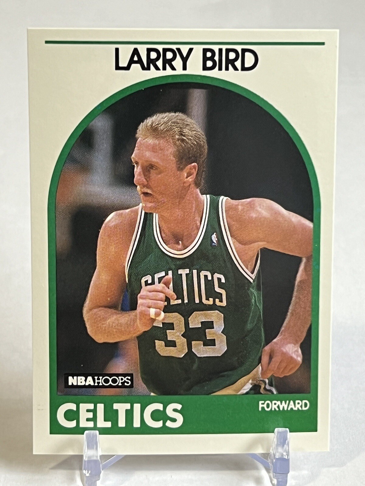 1989-90 NBA Hoops Larry Bird Boston Celtics Basketball Card #150 Mint