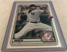 2020 Bowman Baseball Prospects Deivi Garcia New York Yankees base card #BP-125