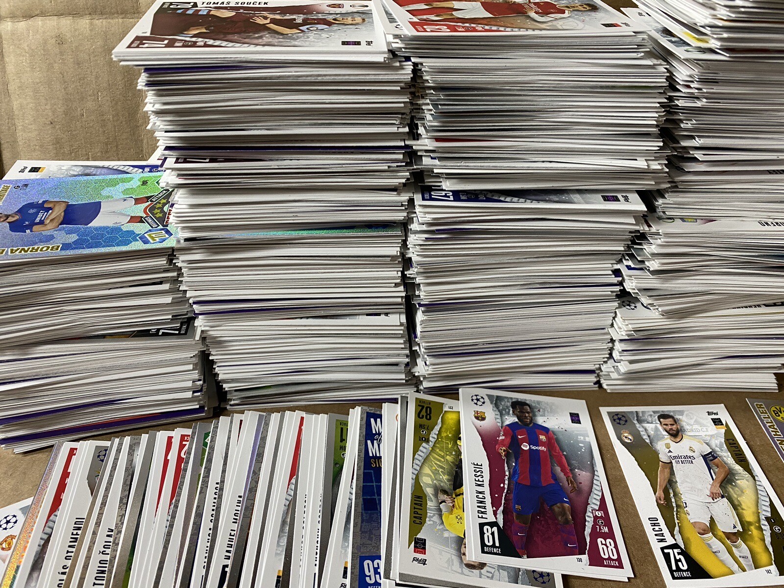 Topps Match Attax 2023/24 1,200 Cards bulk Bundle Job Lot Trading