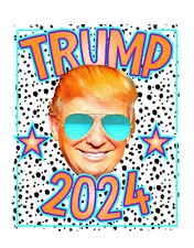25PCS SET TRUMP 2024 STICKERS TAKE AMERICA BACK DONALD MAGA 2x3in