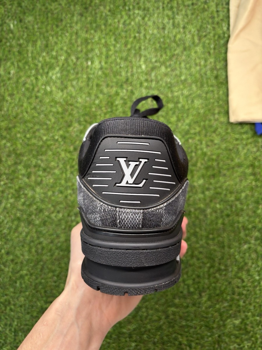 Size 8 LV (US 9-9.5) - Louis Vuitton Trainer ' Damier Denim