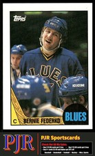 Bernie Federko 1987-88 Topps #83 St. Louis Blues
