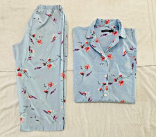 Lauren Ralph Lauren Womens Pajamas 2 Pc Set 100 cotton Sleepwear Floral MEDIUM