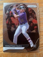 2020 panini prizm Yonathan Daza RC #13 Colorado Rockies 
