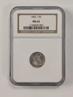 1883 10C Liberty Seated Dime United States Coin NGC