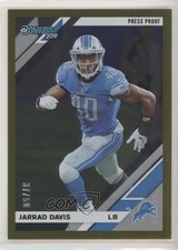 2019 Panini Donruss Press Proof Gold /50 Jarrad Davis #95 2s1