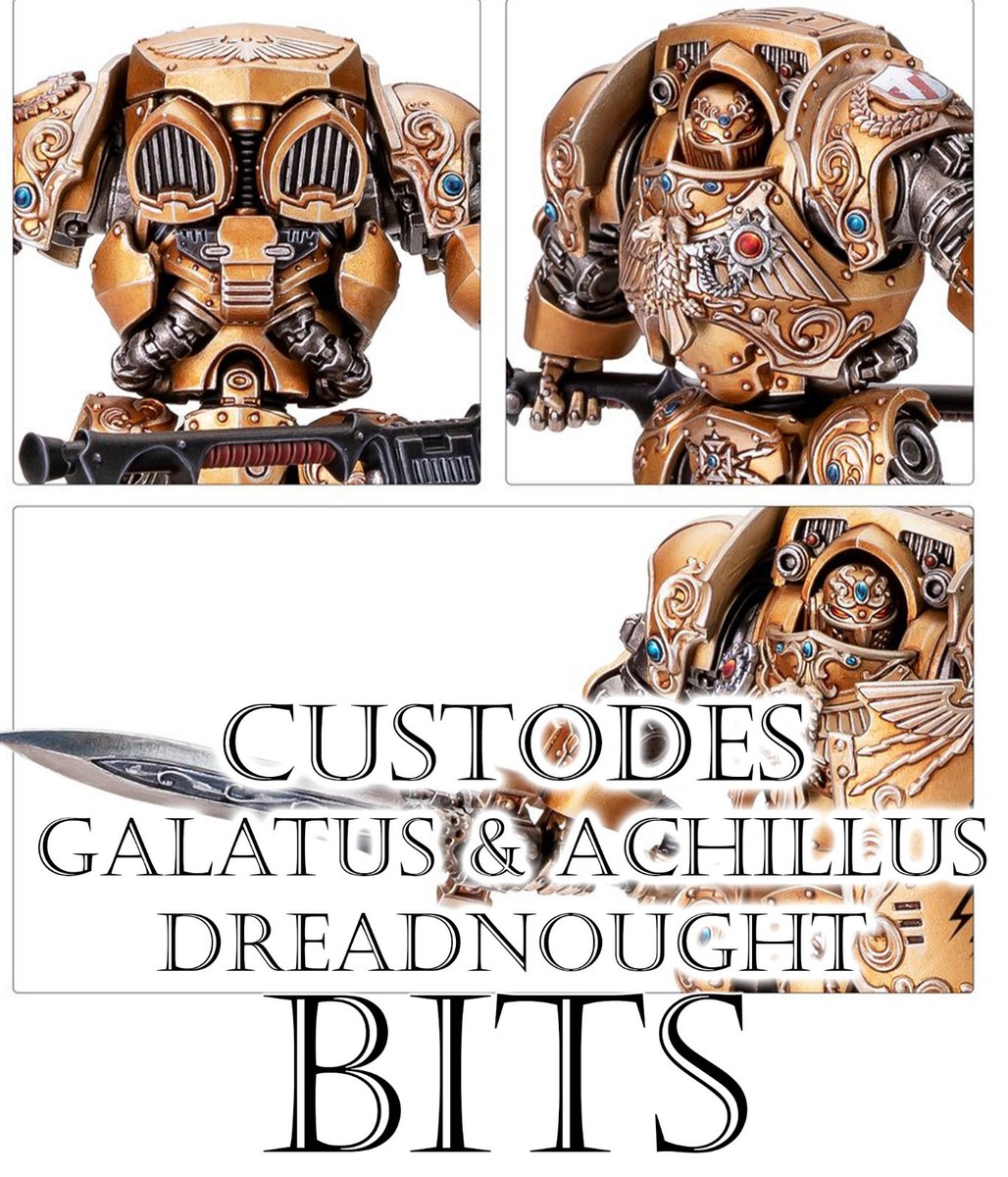 Warhammer 30k Horus Heresy Legio Custodes Galatus & Achillus