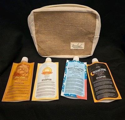 Ecoslay 2 oz lot of -4 products rice pudding, Chai Latte, moonshine Banana Cream