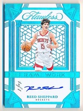 2024-25 Flawless Reed Sheppard Framework Platinum Auto Rc #FRM-RSH (1/1)