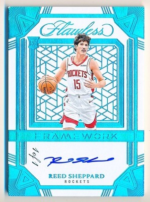 2024-25 Flawless Reed Sheppard Framework Platinum Auto Rc #FRM-RSH (1/1)