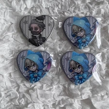 Identity V x Sanrio Heart Pin Badge  Gardener & Undertaker  MIB