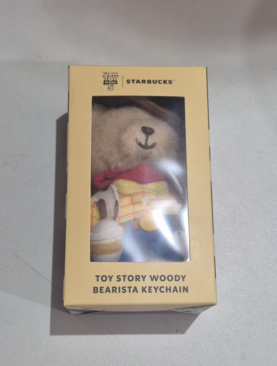 Starbucks Korea 2026 Toystory Bearista Woody Keychain | eBay