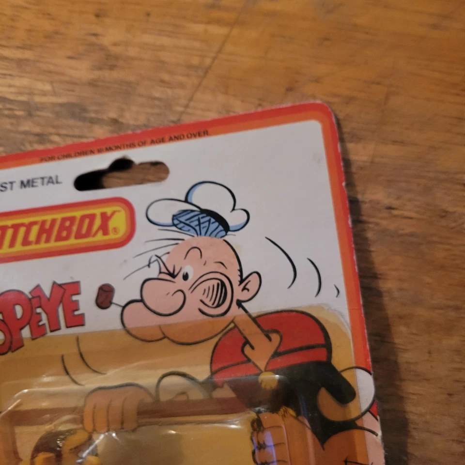 Matchbox Popeye CS-14 Bluto's Road Roller NOS Vintage 1980 - Image 4 of 4