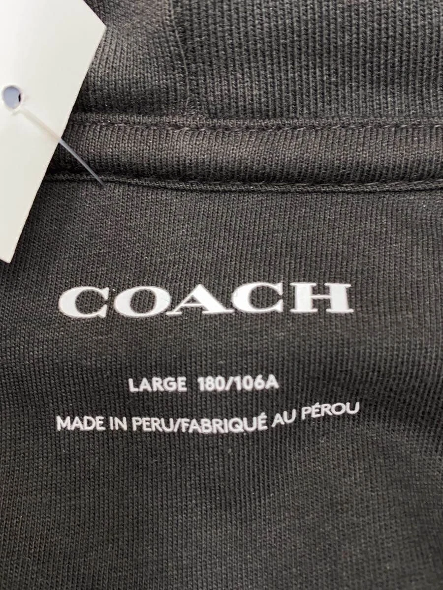 Felpa Coach con cappuccio L cotone GRIGIO mimetica CL332 usata