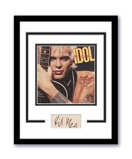 Billy Idol Autographed Signed 11x14 Framed Photo Sweet Sixteen ACOA