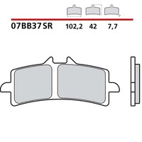 Brembo VORDERRADBREMSBELAGE-KIT Fur Benelli Tnt R 1130 11-14-COD. 07BB37SR