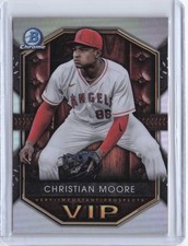2025 Bowman #VIP-12 Christian Moore Very Important Prospects