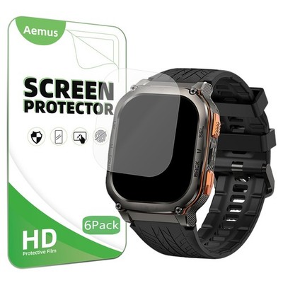 Screen Protector for AMAZTIM M3 2'' (6 Pack) PET Clear Film, for KOSPET Tank M...