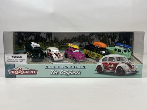 Majorette Volkswagen The Originals Set 5 Cars Exclusive Box