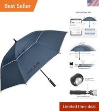 Exceptional 54-Inch Golf Umbrella   Wind Resistant, Stylish  Auto Open Function
