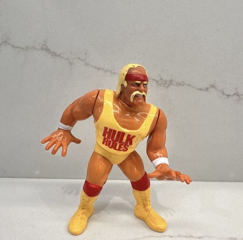 WWF Hasbro Hulk Hogan 1992 Series 3 Vintage WWE Wr...