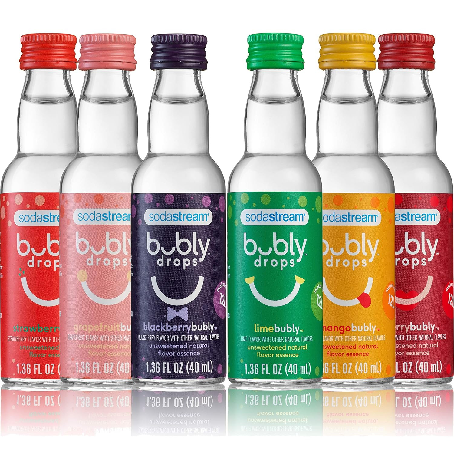 Sodastream - Bubly Fruit Drops for Sparkling Water | Natural