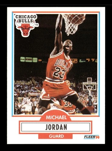 1990 FLEER #26 MICHAEL JORDAN BULLS