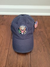 NWT The White House Navy Ball Cap Bayside Tag USA Made NEW