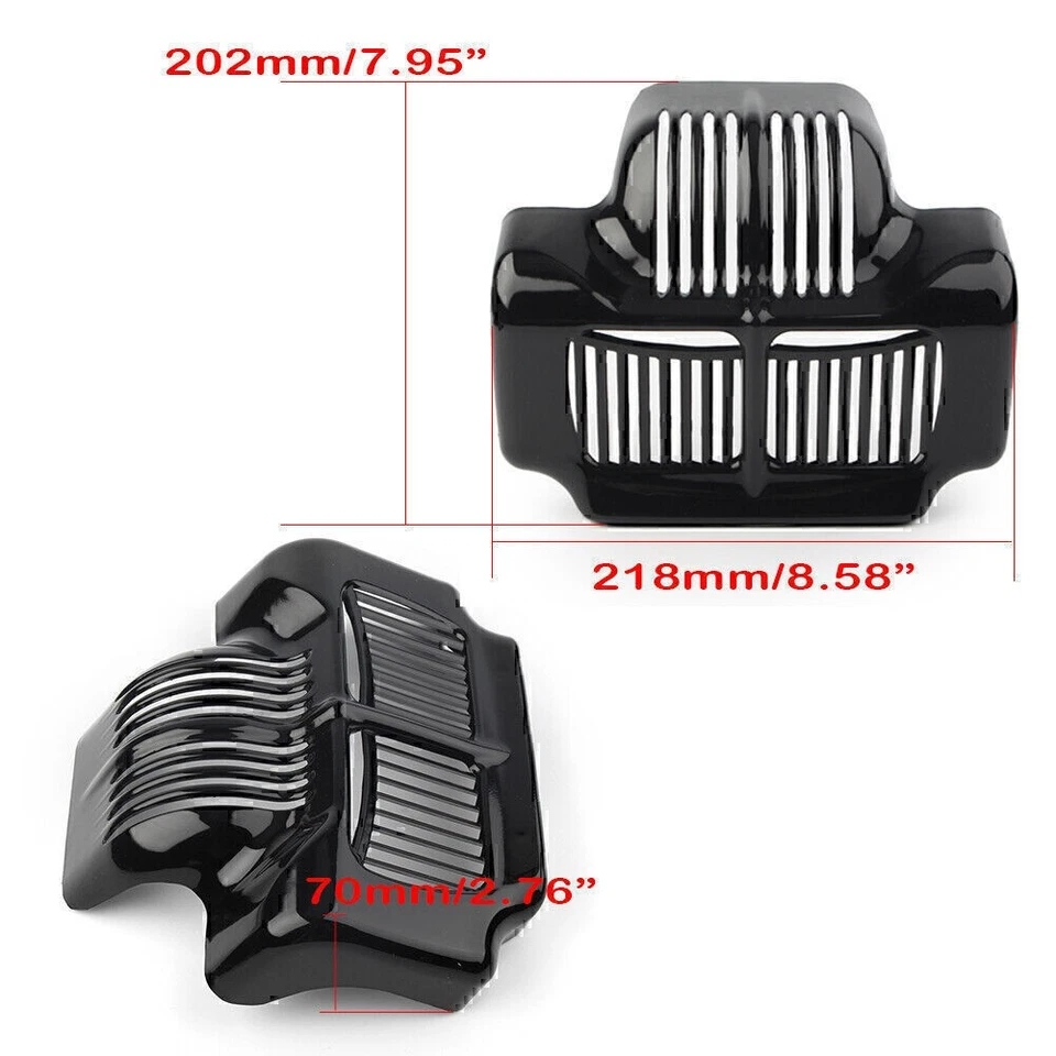 Stock Oil Cooler Cover for Harley Touring Electra Road Street Glide 2011-2015 yh Foto 3 de 4