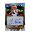 LEAH MACY 2025-26 Bowman Chrome U Refractor Auto /499 Notre Dame #CPA-LM RC SP
