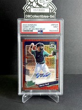 2023 Donruss Optic Harry Ford Red Mojo Auto 26/49 PSA 9 Seattle Mariners