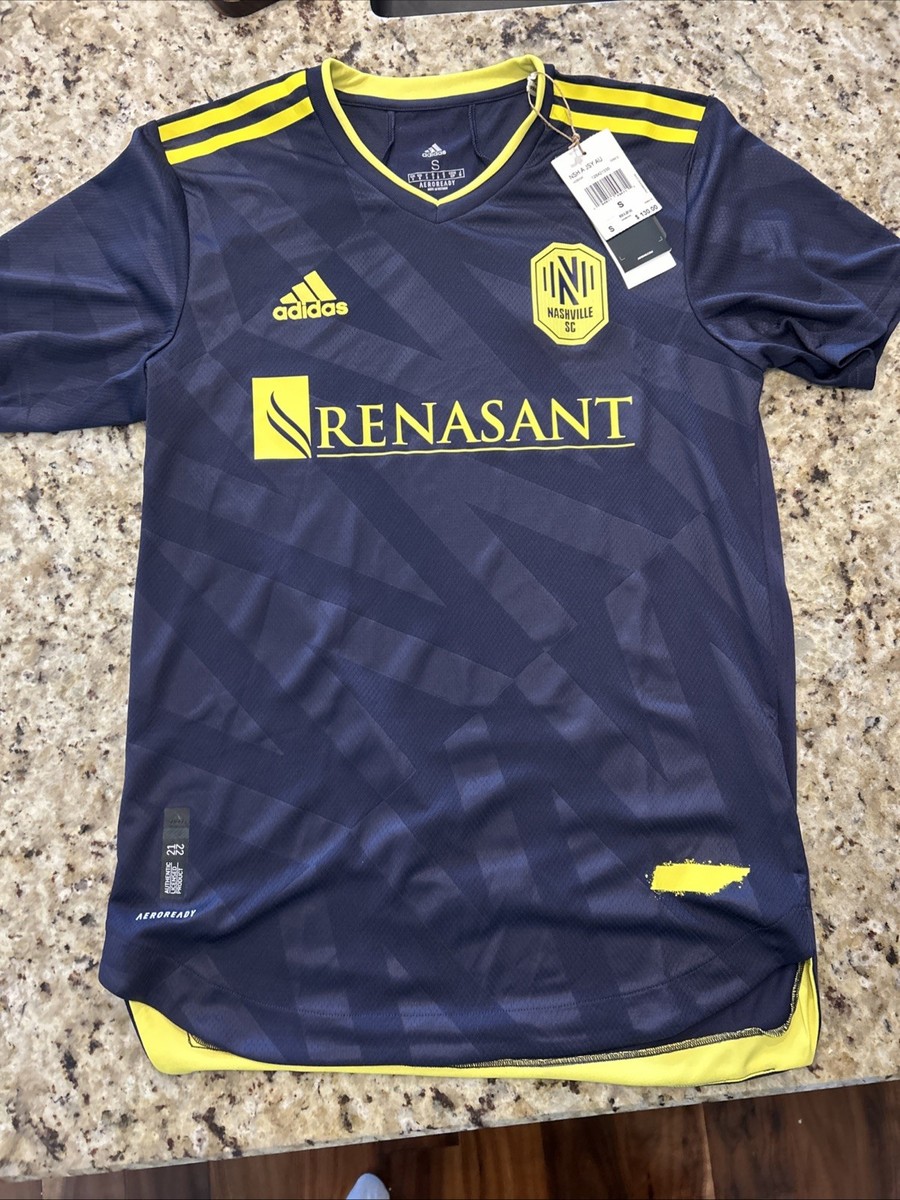 Adidas Nashville SC Jersey 2021 Navy - Mens Small - NWT | eBay
