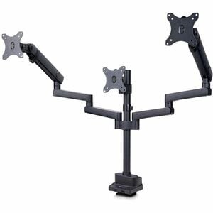 Startech Triple Monitor Desk Mount for Up To Three 27In Screens Vesa 75X75/100X1