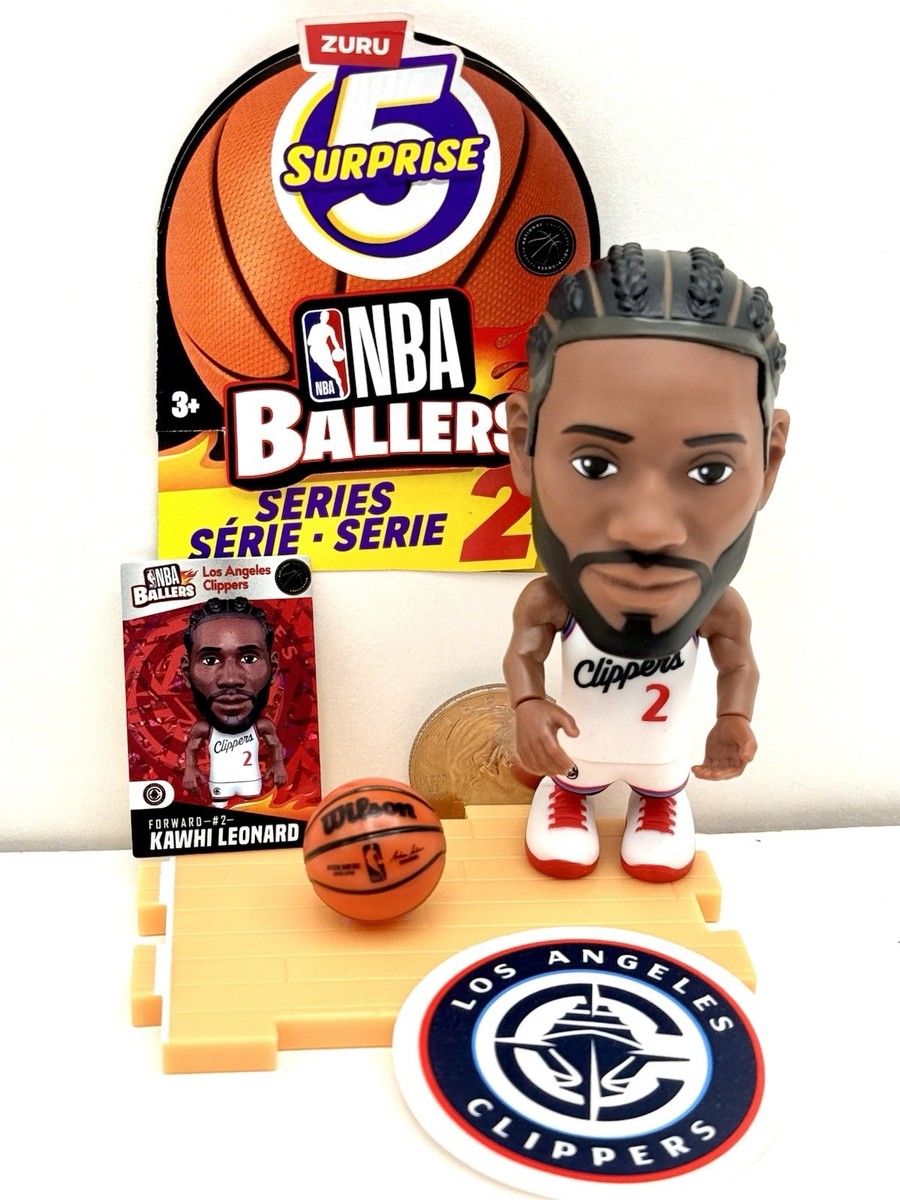2 Kawhi Leonard White Jersey NBA Ballers S2 Zuru Mini Brands | eBay