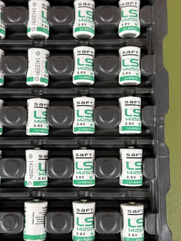 Bulk lot of 50  SAFT  Lithium Batteries LS14250 3.6V,  Battery LI-SOCI2 - Image 4 of 4