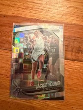 2025 Panini Prizm WNBA Jackie Young #23 Silver Pandora SSP LAS Aces