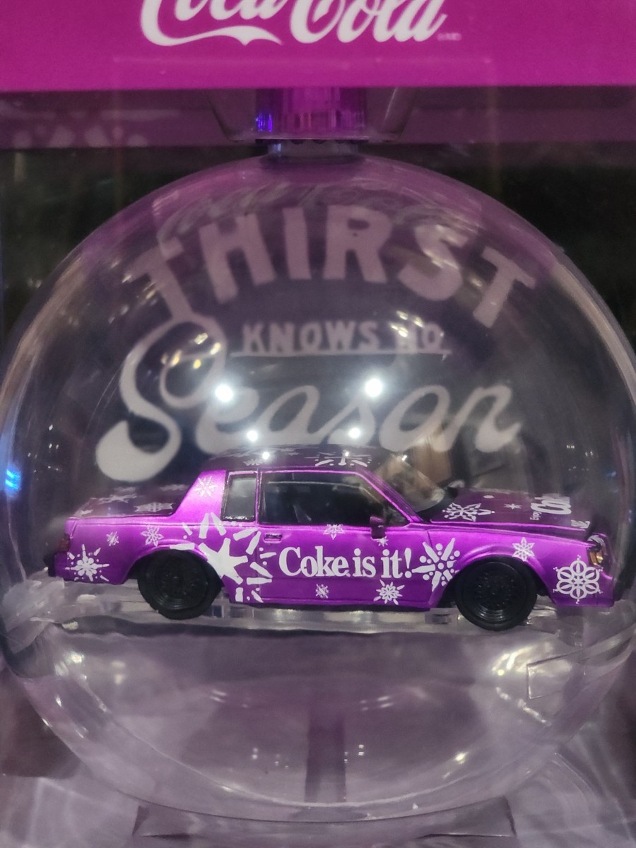 M2 Machines 2025 Coca-Cola Christmas Ornament 1987 Buick Grand
