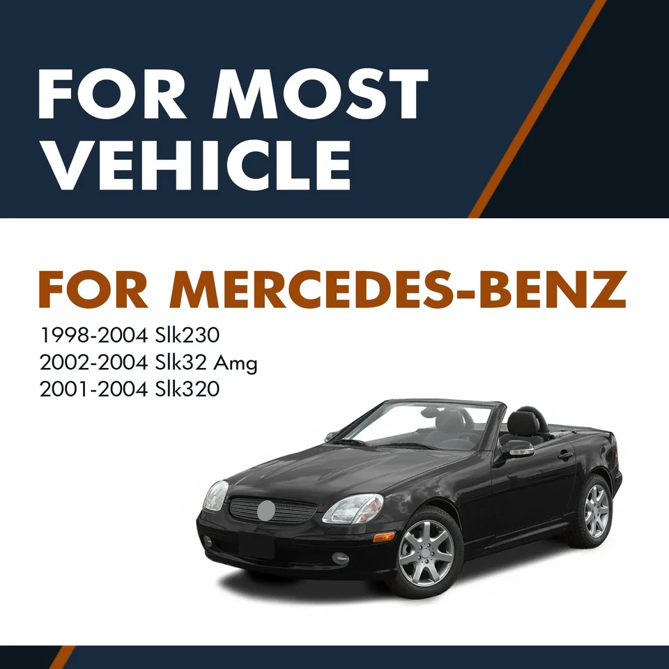 Par de 2 soportes de elevación del capó delantero para Mercedes-Benz Slk320 2001-2004 Foto 2 de 4