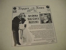 OFRA HAZA with An OFRA You Can't Refuse original 1991 promo trade advt